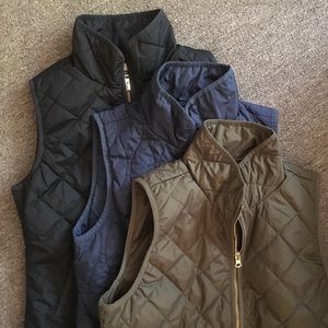 Set of THREE Old Navy Vests